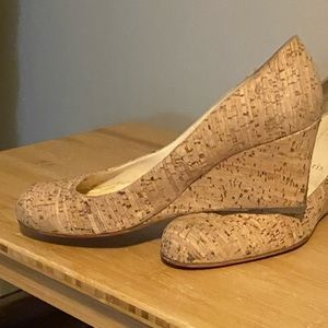Christian Louboutin cork wedges